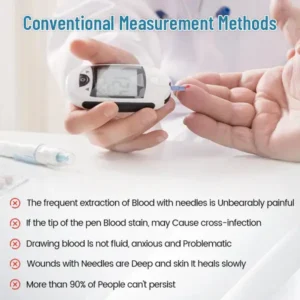 Oveallgo™ GlucoSense Non-Invasive Laser Blood Glucose Meter