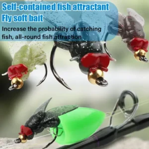 Simulation Fly Fishing Bait Hook