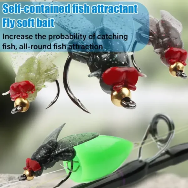 Simulation Fly Fishing Bait Hook