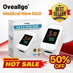 OFFICIAL STORE Oveallgo™ EX GlucoSense Non-Invasive Laser Blood Glucose Meter