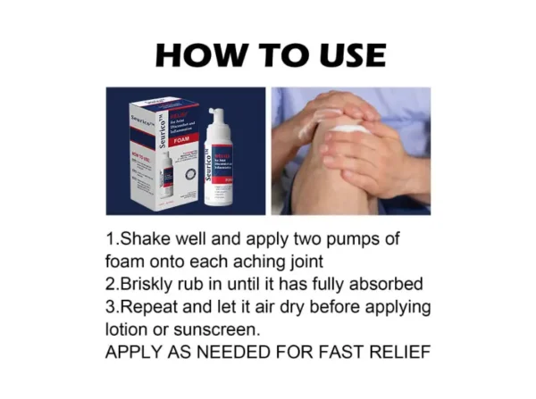 Seurico™ Joint & Bone Pain Foam Spray